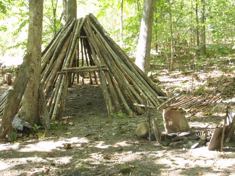 round lodge survival shelter