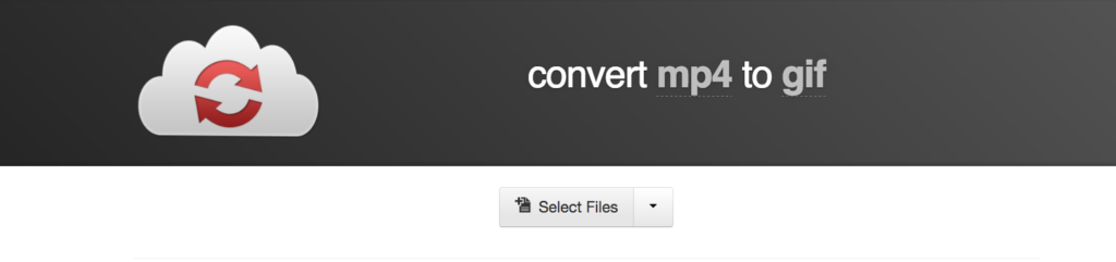 Use CloudConvert to turn your videos into GIFs