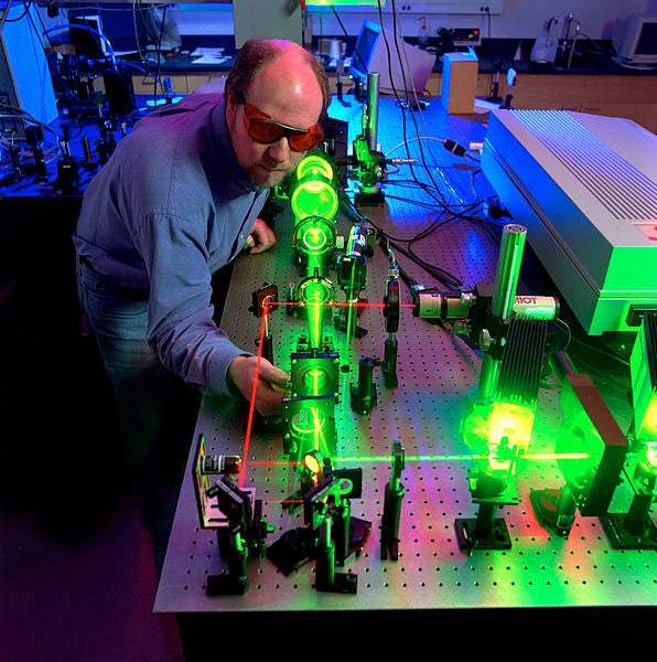 Laser green light X-ray future