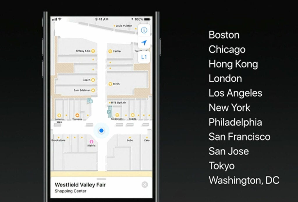 Apple Maps iOS 11