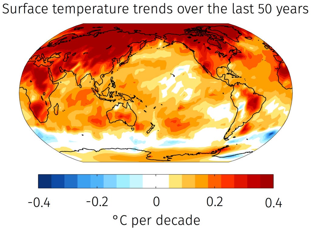 While most of the Earth has seen warming, the Southern Ocean has cooled.