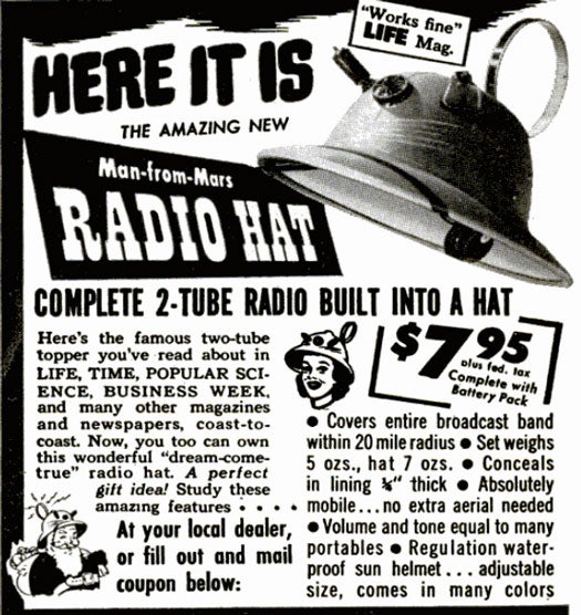 Radio Hat: October 1949