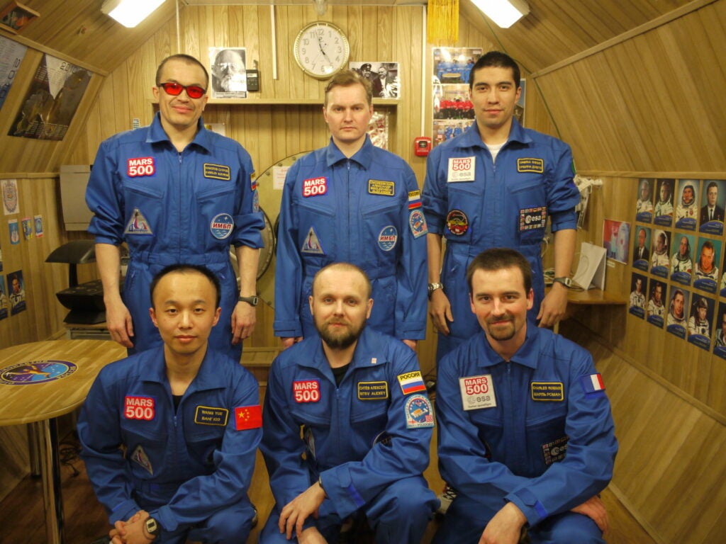 Mars500 crew