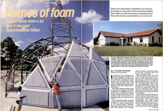 Homes of Foam: March 1987