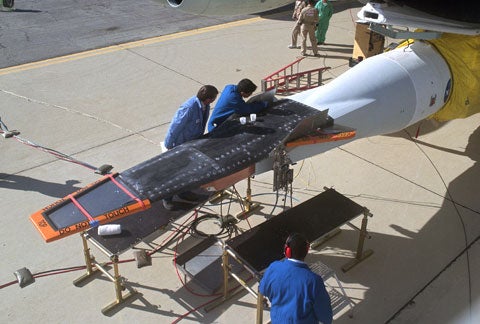 scramjet-powered X-43A