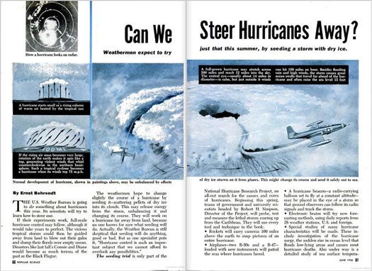 Steering Hurricanes: July 1956