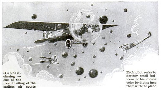 Bubble Chasing With Planes: September 1924