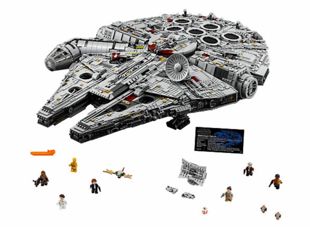 Star Wars Millennium Falcon Legos