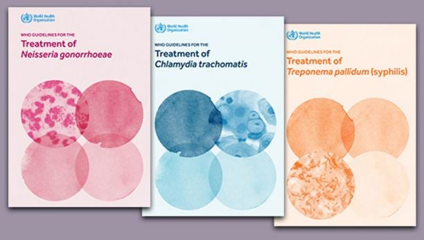 The WHO has released three guidelines for treating bacterial STDs
