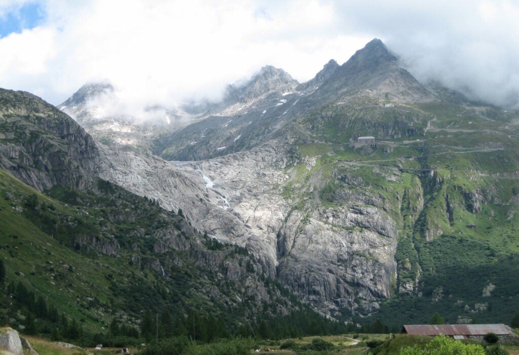 The Rhône Glacier in 2008