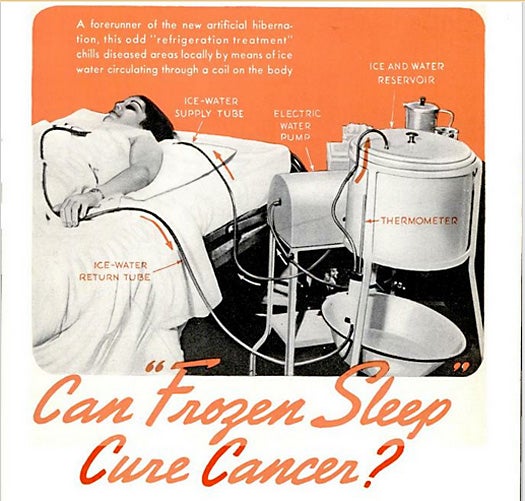 The Dubious Assertion of Freezing People to Cure Their Cancer, September 1939