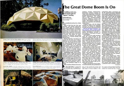 Great Dome Boom: February 1972