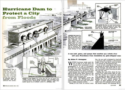 Hurricane Dam: April 1962