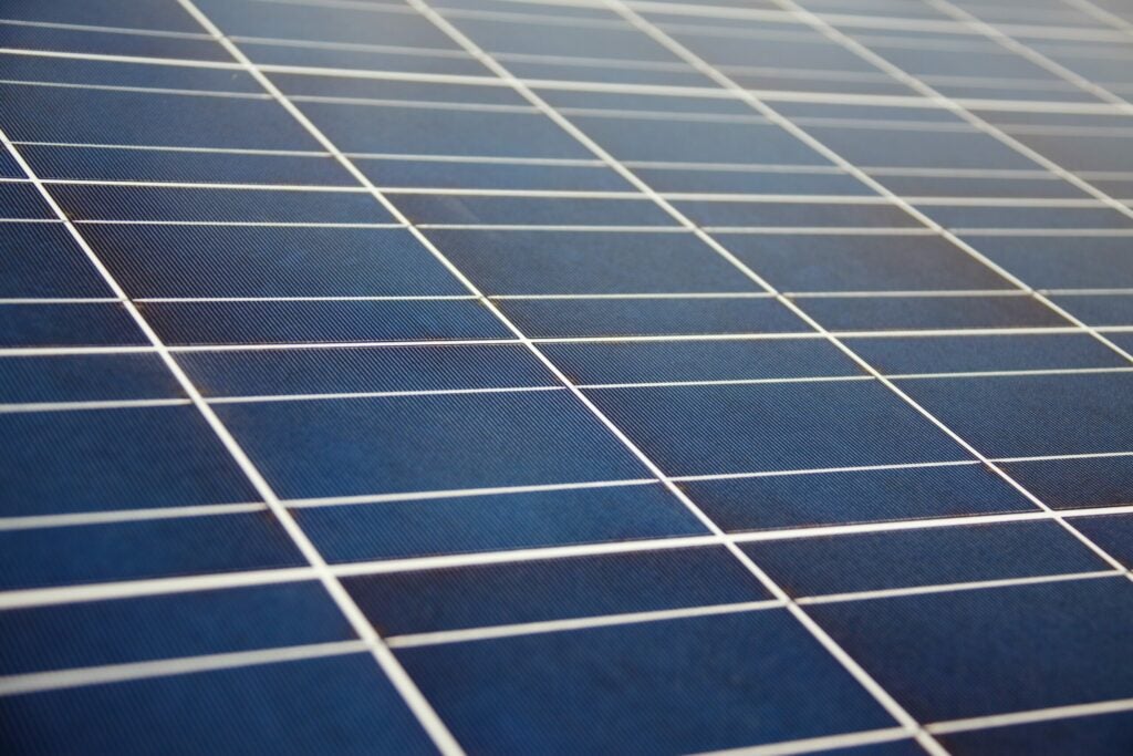 Solar panels are made with tellurium, a metal more rare than gold.