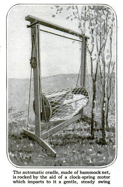 Self-Operated Cradle: September 1917