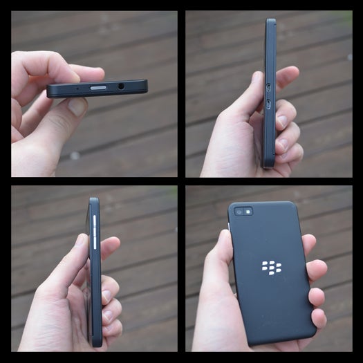 BlackBerry Z10 From The Sides/Back