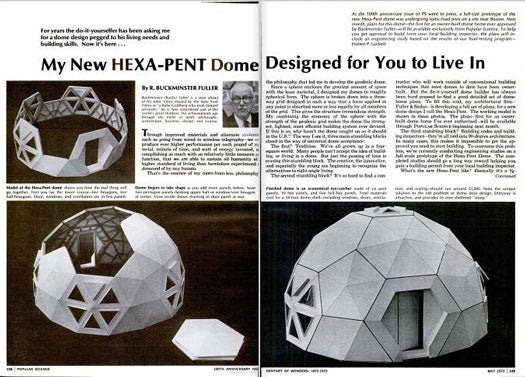 Hexa-Pent Dome: May 1972