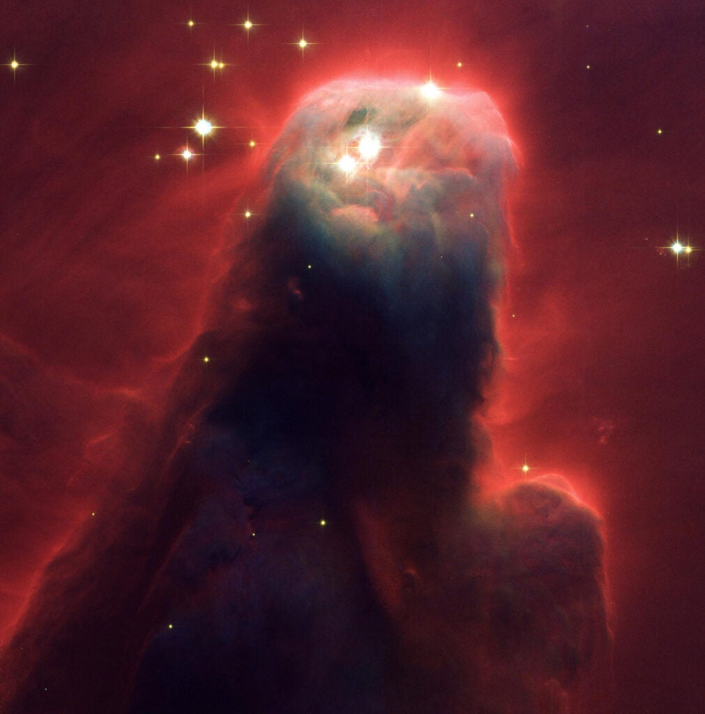 Hubble Photograph cone nebulas