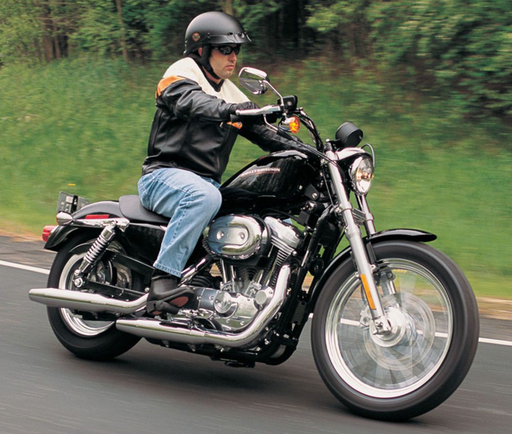 Harley-Davidson Sporters are beginner friendly because of their ergonomics and broad power curve.
