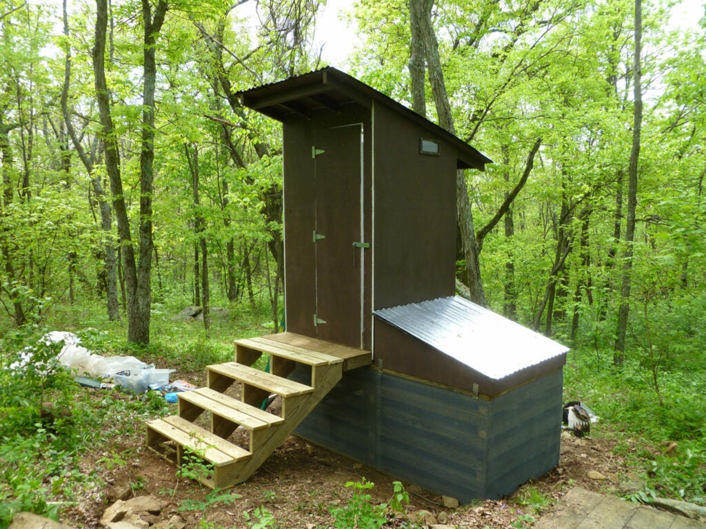 composting toilet appalachian trail