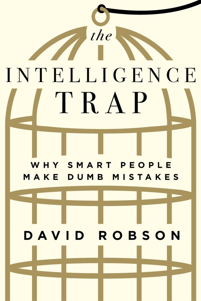 the intelligence trap book cover