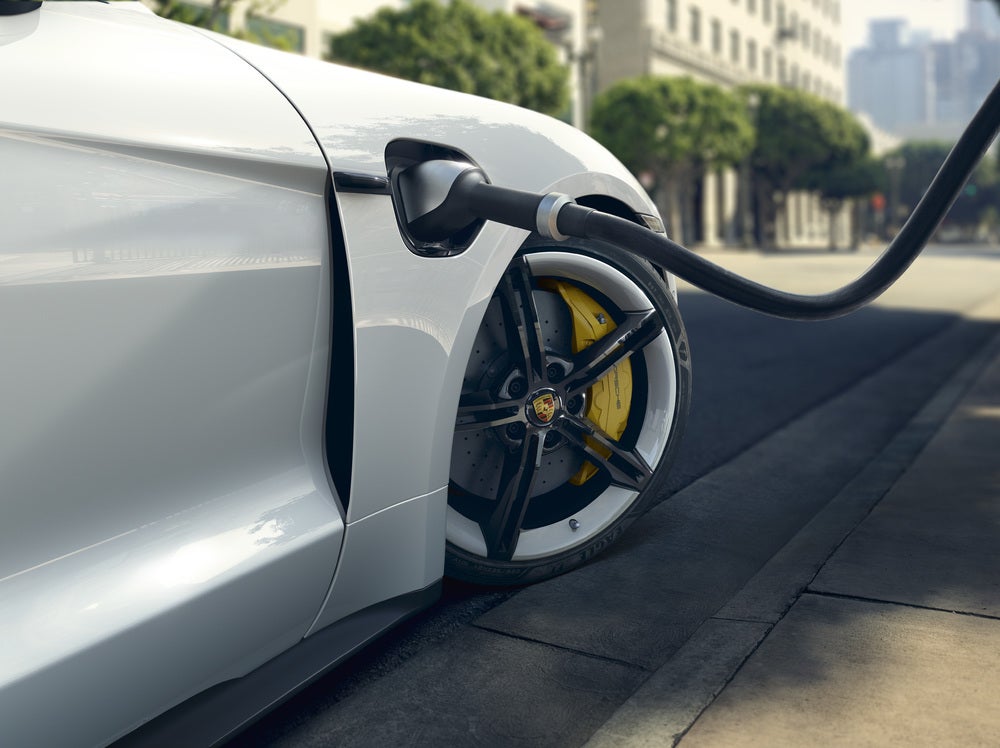 Porsche  Taycan electric sports car
