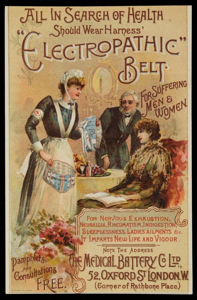 electropathic belt poster
