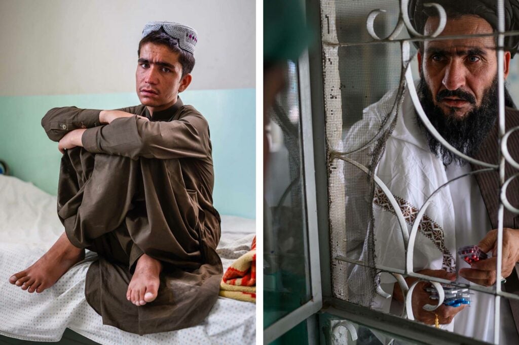 medical patients in eastern Kandahar