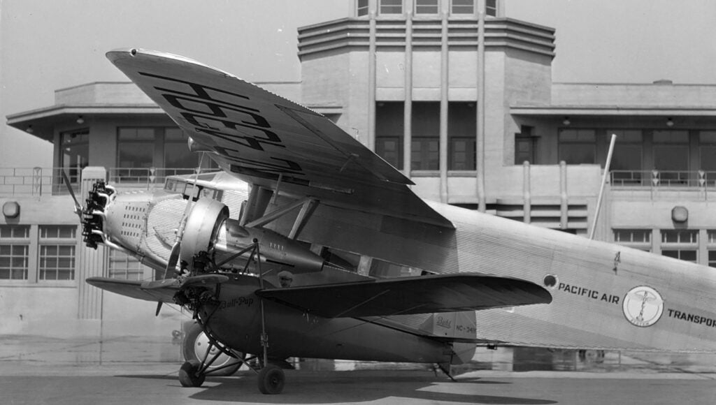 Pacific Air Transport Ford Trimotor