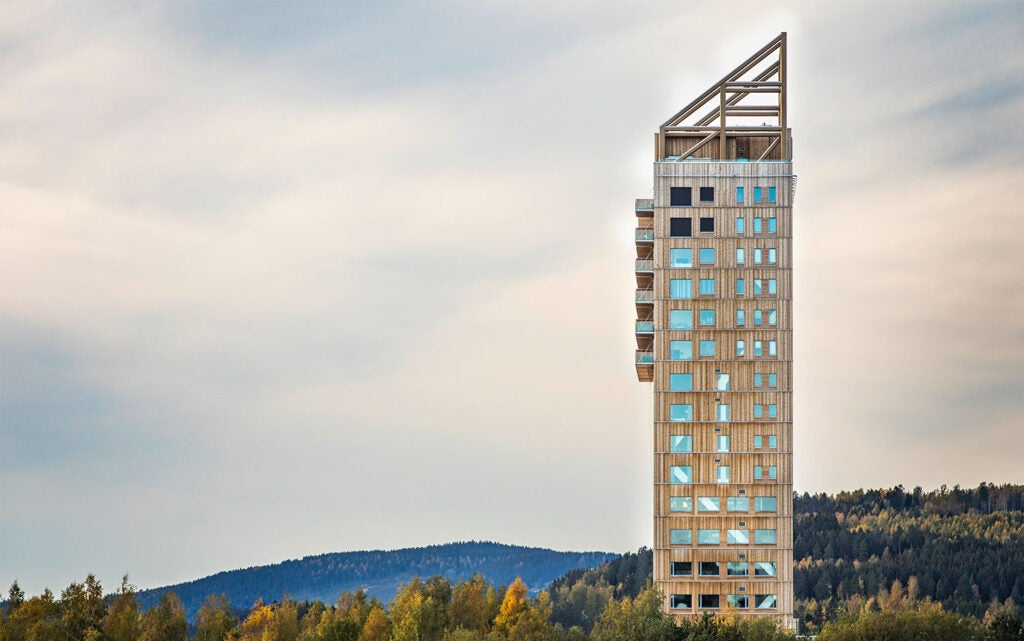 Mjøsa Tower by Voll Arkitekter