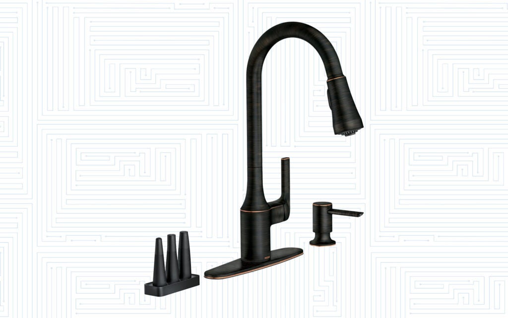 Power Clean faucet attachments by Moen
