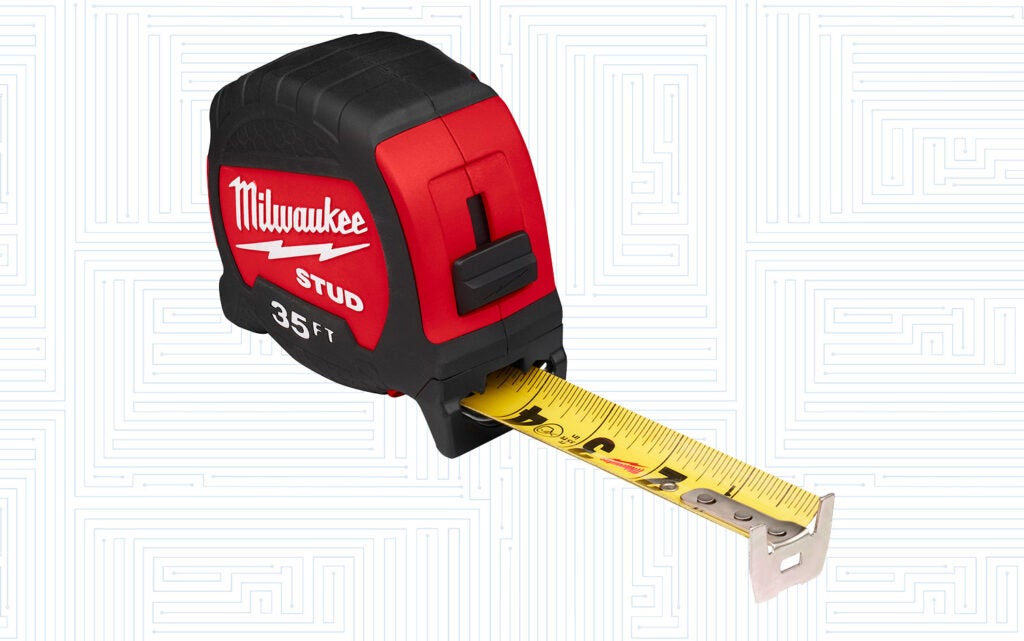 STUD tape measure by Milwaukee
