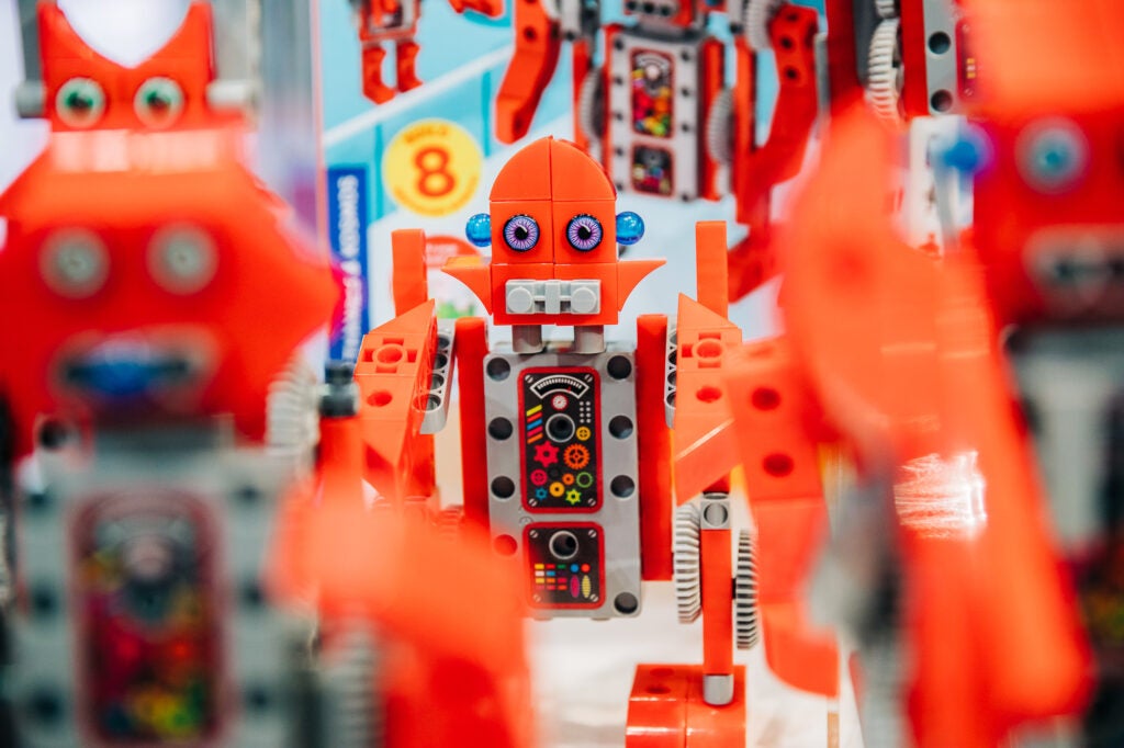 robot factory at toy fair 2020
