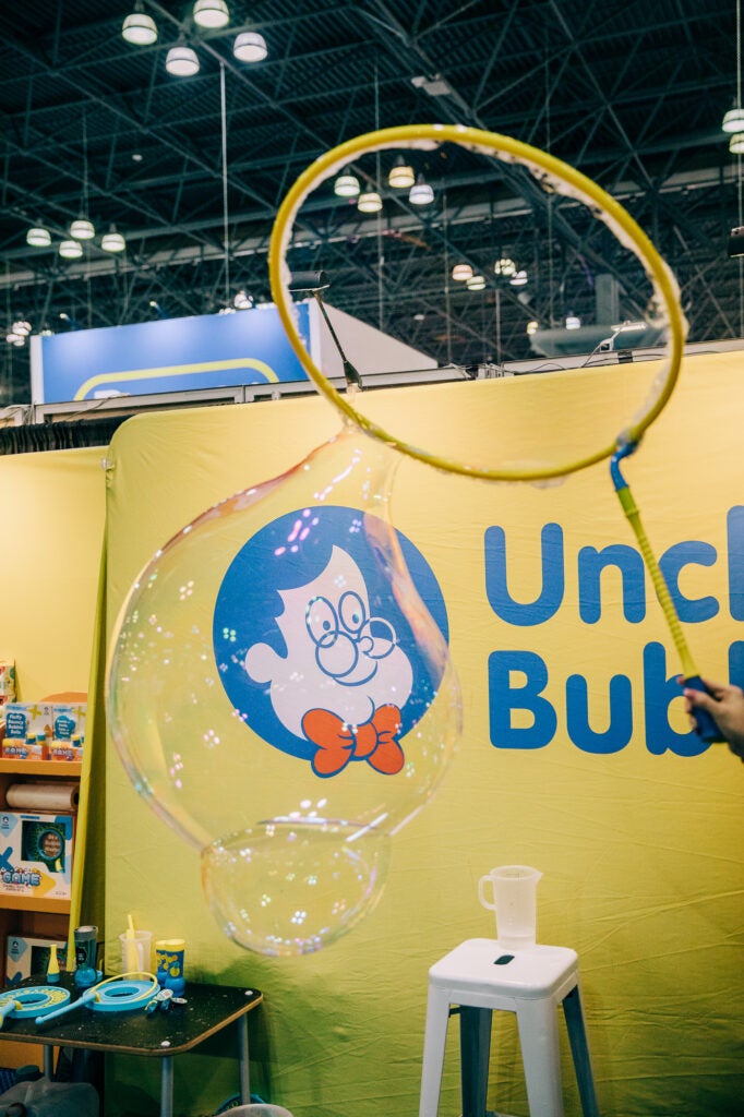 Uncle Bubble at Toy Fair 2020