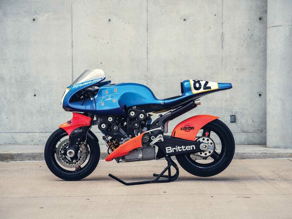 A work of art. The Britten V1000 is a testament to the ingenuity of a person who cares about the final product.