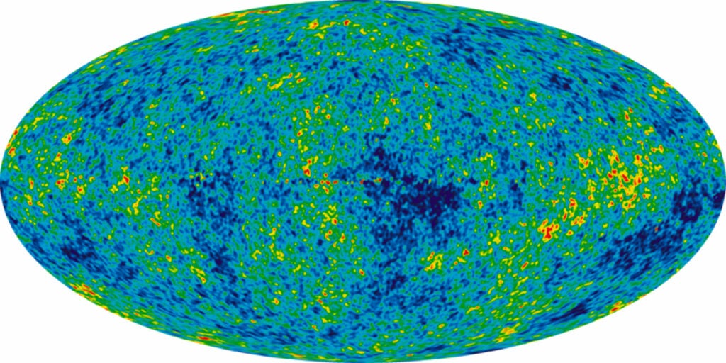 cosmic microwave background radiation